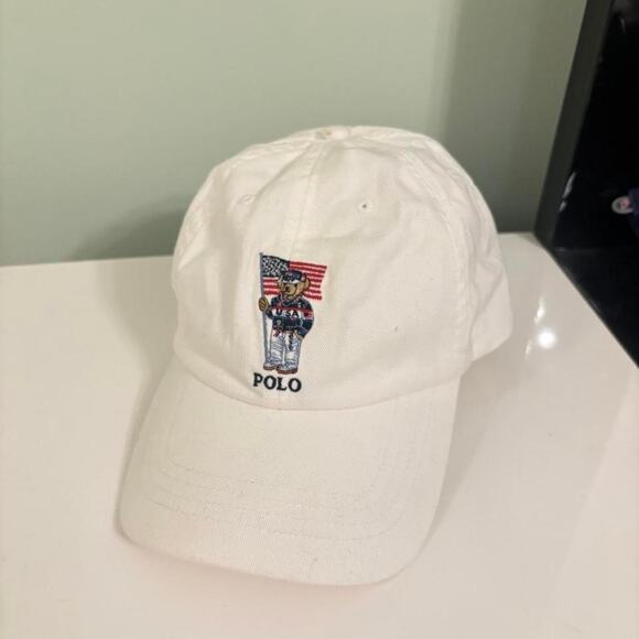 Polo Ralph Lauren Accessories - White polo ralph lauren hat